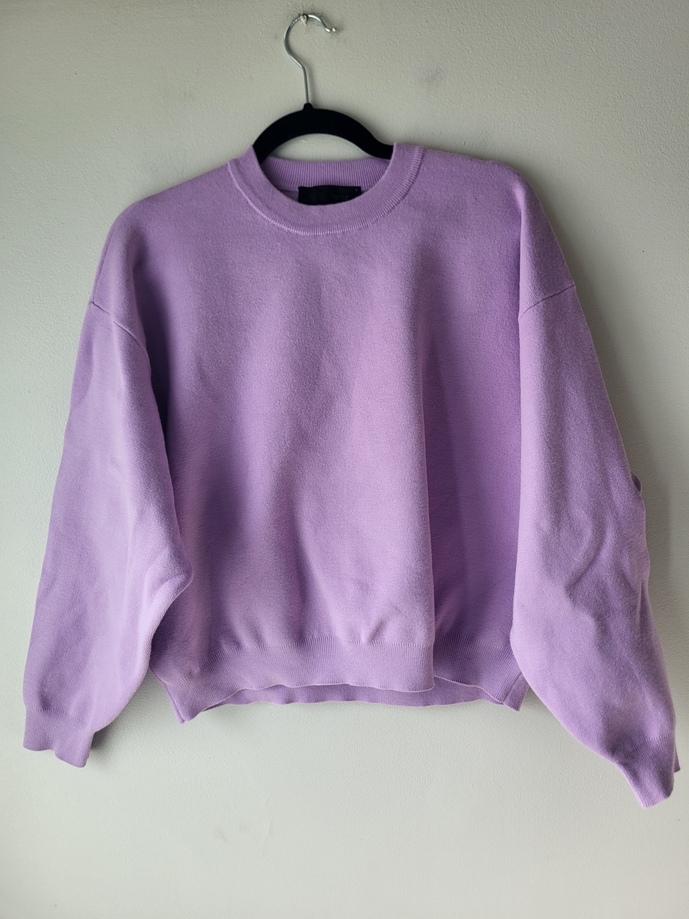 Zara Lilac Crewneck Sweater